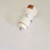 Caricabatteria da auto con cavo tipo C 2.4A 1M 2Us bianco/d'orato - immagine 3