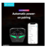 Cuffie Celebrat W13 con luce Bluetooth 5.3 Colore nero - immagine 2